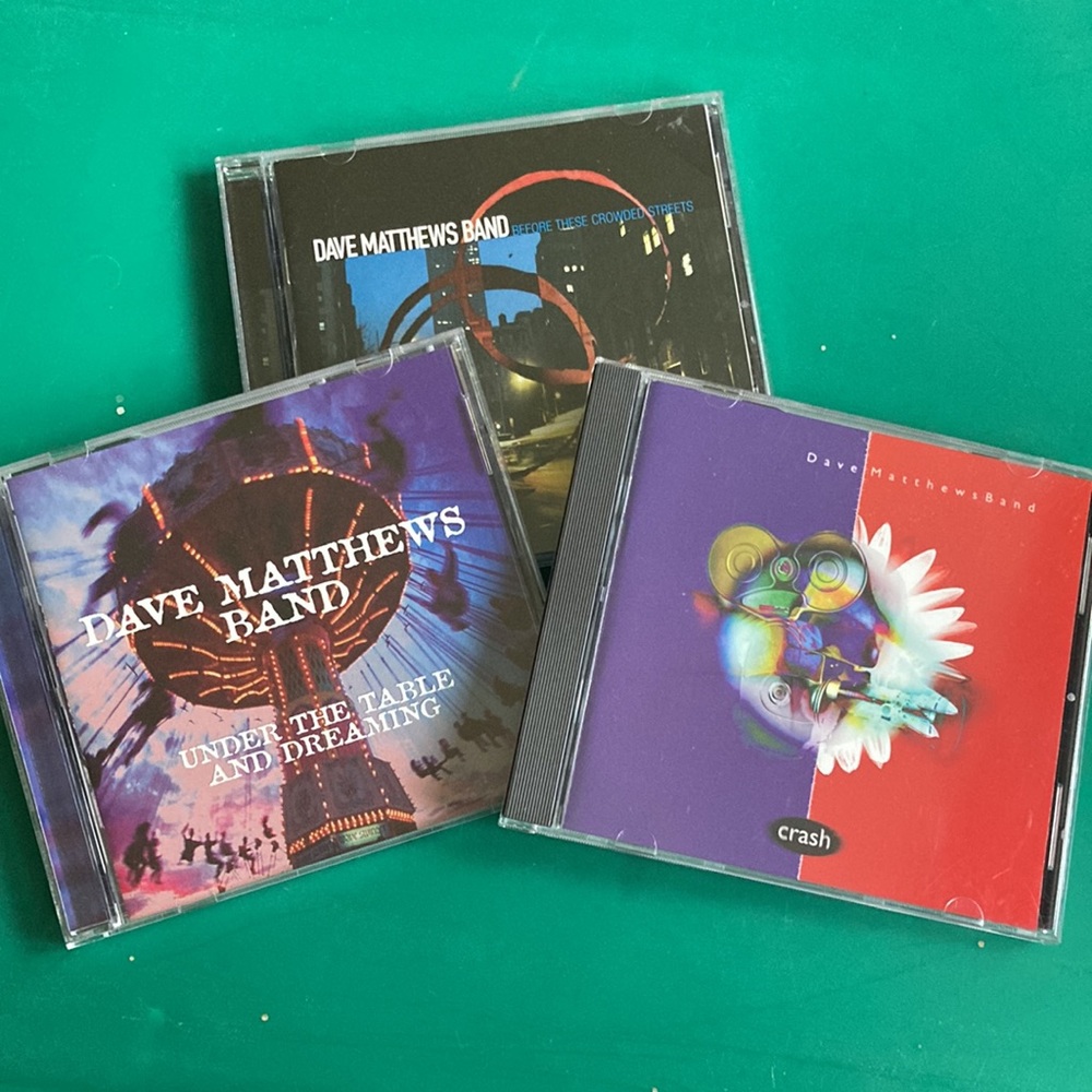 3 Dave Matthews CDs